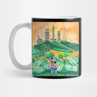 holiday with family Mug